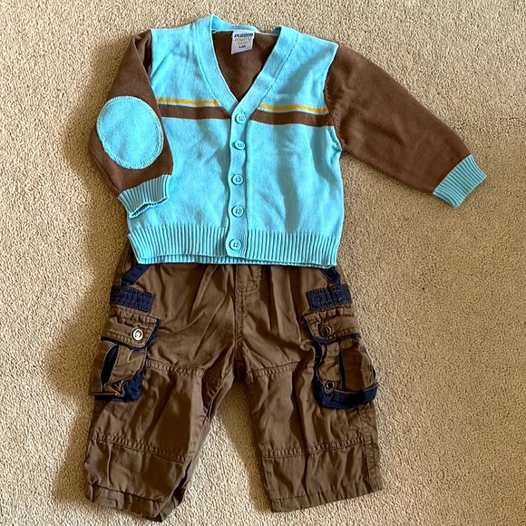 Baby boy 2 pieces set, size 6m. Brand: Please Mum. Cotton - Picture 6 of 6
